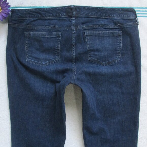 TORRID Jeans Size 18 Dark Blue Boyfriend Denim - Picture 3 of 7